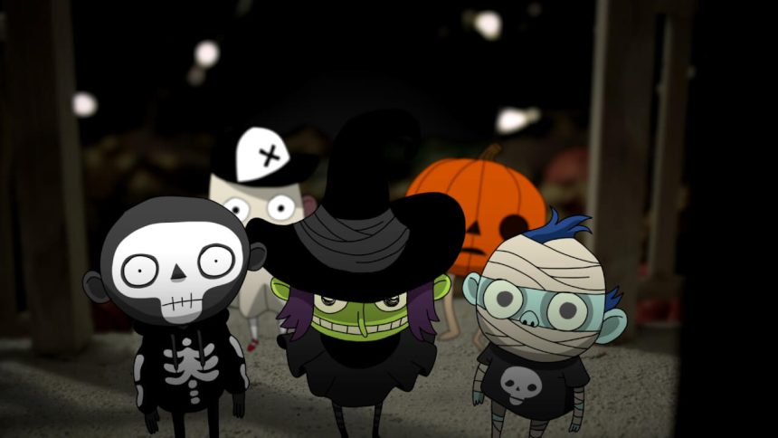 Cuki magyar Halloweeni animációs kisfilm