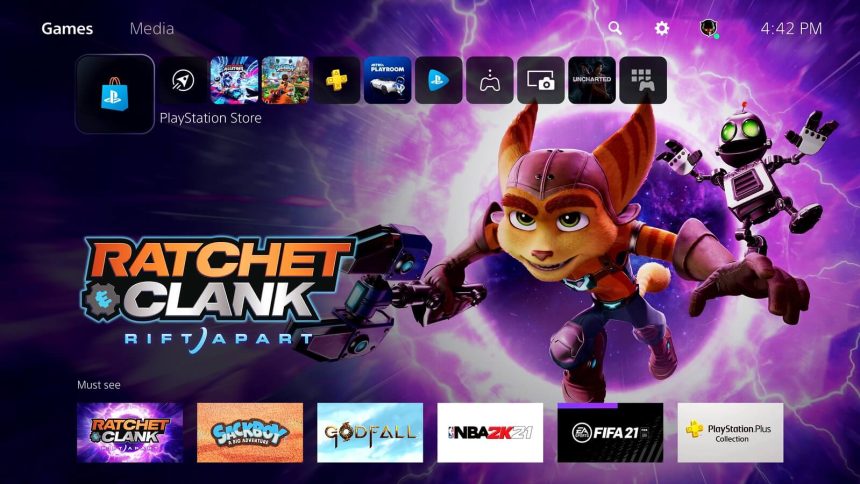 Vége megismerkedhetünk a PlayStation 5 kezelőfelületével