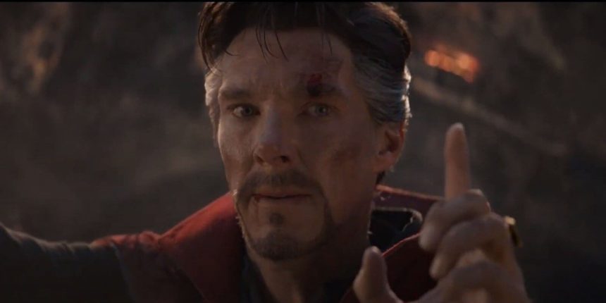 Benedict Cumberbatch rögtönözte Doctor Strange kulcsfontosságú jelenetét a Végjátékban 11 Doctor Strange