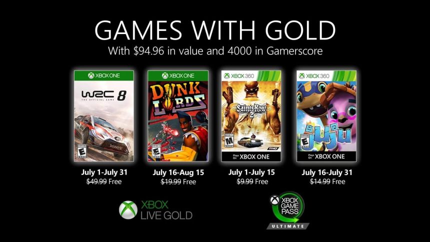 Itt vannak a júliusi Games With Gold játékok 11 Itt vannak a júliusi Games With Gold játékok