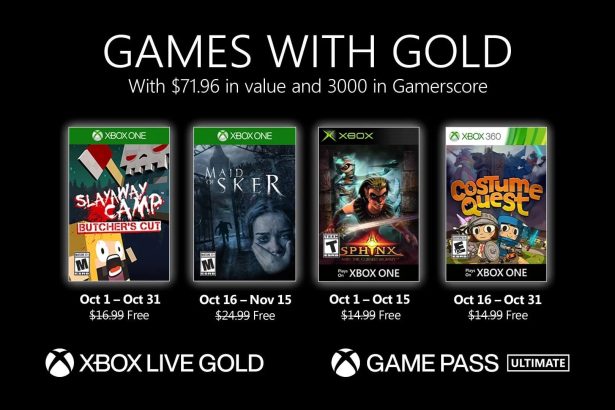 A Games With Gold októberben Halloween kompatibilis kínálattal érkezik 12 A Games With Gold októberben Halloween kompatibilis kínálattal érkezik