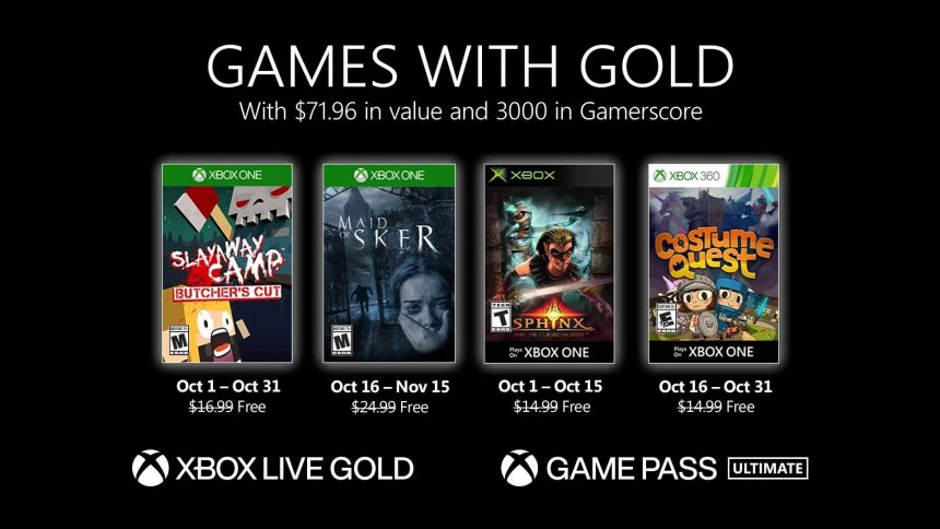 A Games With Gold októberben Halloween kompatibilis kínálattal érkezik 11 A Games With Gold októberben Halloween kompatibilis kínálattal érkezik