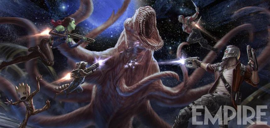 Koncepciós rajzot kaptunk A galaxis őrzői 2. ijesztő fenevadjáról