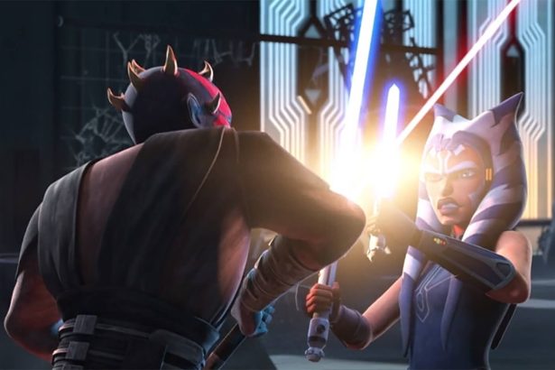 A klónok háborúja az elmúlt évek leglátványosabb fénykardpárbaját hozta Ahsoka és Darth Maul között 26 Star Wars: A klónok háborúja