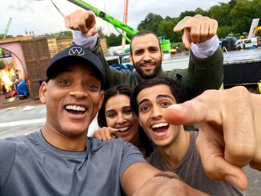 Will Smith egy szelfivel jelentkezett az új Aladdin forgatásáról 11 Will Smith egy szelfivel jelentkezett az új Aladdin forgatásáról