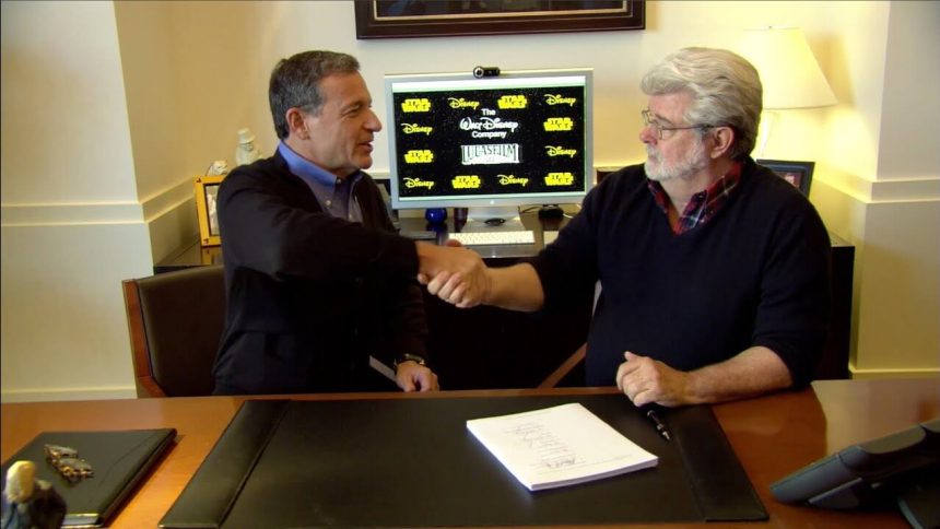 George Lucas csalódott volt Az ébredő Erő miatt, amiért az másolta az Egy új reményt 11 Bob Iger George Lucas