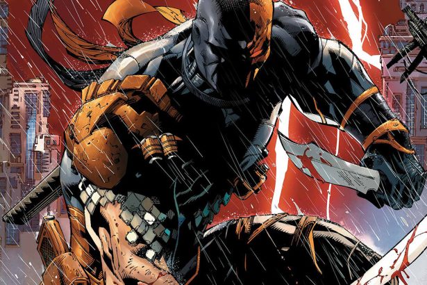 Joe Manganiello megosztott egy sérült Deathstroke maszkot