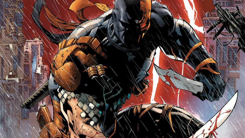 Joe Manganiello megosztott egy sérült Deathstroke maszkot 11 Joe Manganiello megosztott egy sérült Deathstroke maszkot