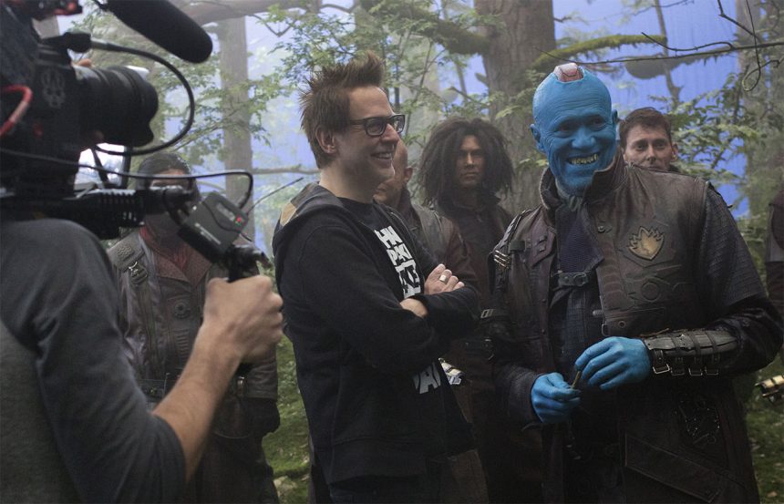 A Disney James Gunn szkriptjéből dolgozik A galaxis őrzői vol. 3. forgatásán