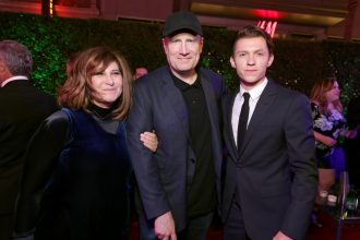 Amy Pascal, a Pókember producere a Pókember 3. gonosztevőire utalt volna? 23 Amy Pascal, Kevin Feige, Tom Holland