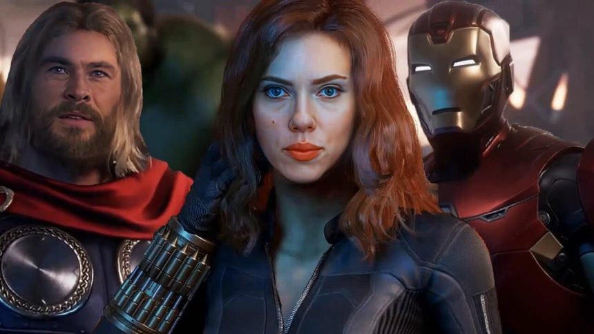 Íme a Marvel's Avengers a filmekből ismert színészekkel 11 Íme a Marvel's Avengers a filmekből ismert színészekkel