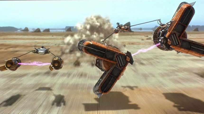 Így néz ki a Star Wars: Episode I Racer Unreal 4 alatt!