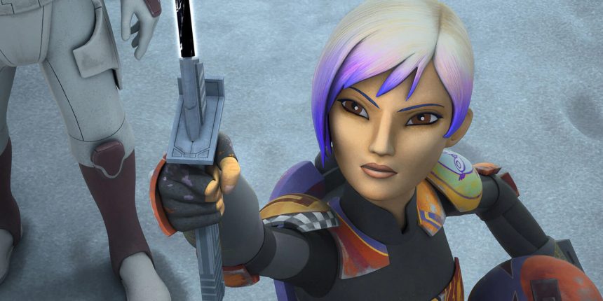 Napjaink egyik legnagyobb felfedezettje játszhatja Sabine Wrent az élőszereplős Ahsoka Disney+ sorozatban 11 Sabine Wren