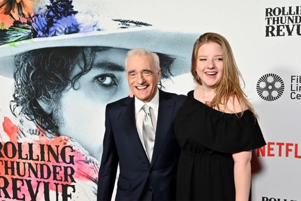 Martin Scorsese lánya Marveles csomagolópapírba csomagolta apja ajándékát 24 Scorsese