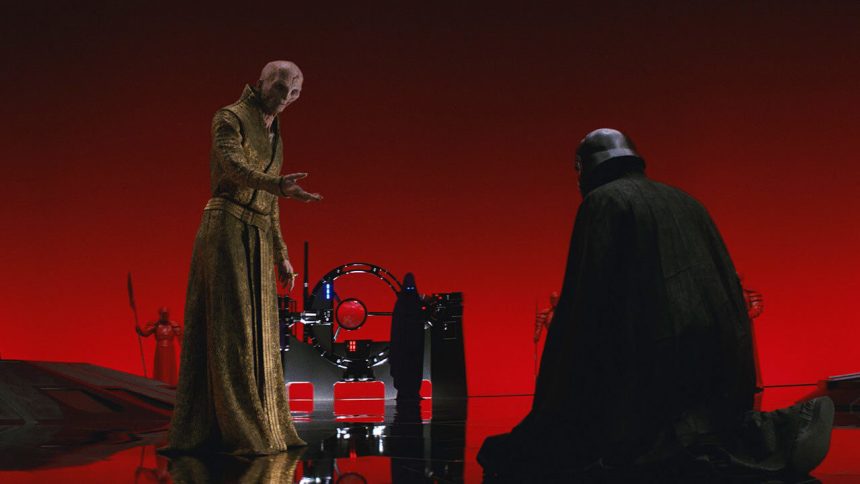 Kylo Ren és Snoke meglátogatott egy titkos bolygót az új Star Wars-trilógiában 11 Star Wars: Az utolsó Jedik