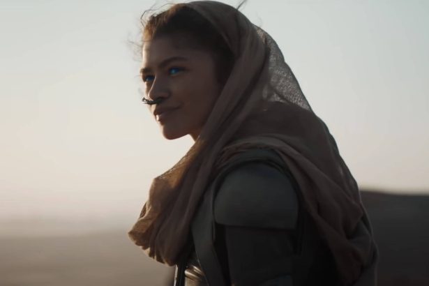 A Dűne 2. Arrakis homoksivatagjáról osztott meg forgatási képet Zendaya 18 Dűne