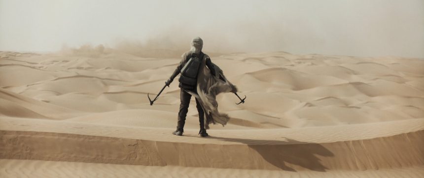 A holnapi nagy előzetes előtt a Dűne 2. első felvételén Paul Atreides látható, ahogy meglovagol egy homokférget 11 Dűne 2.