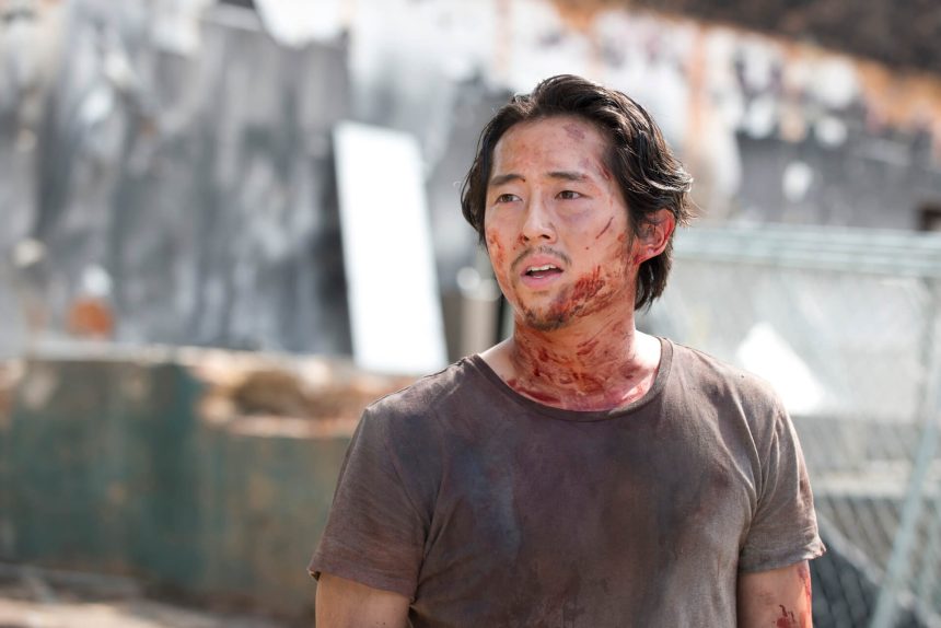 A The Walking Dead egyik közkedvelt szereplője csatlakozott a Mennydörgők stábjához 11 Steven Yeun