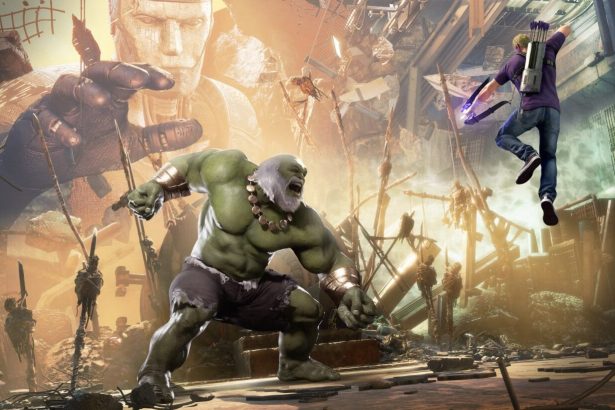 A következő hónapban tiszteletét teszi a Marvel’s Avengers next-gen változata Sólyomszem kíséretében 16 A következő hónapban tiszteletét teszi a Marvel’s Avengers next-gen változata Sólyomszem kíséretében