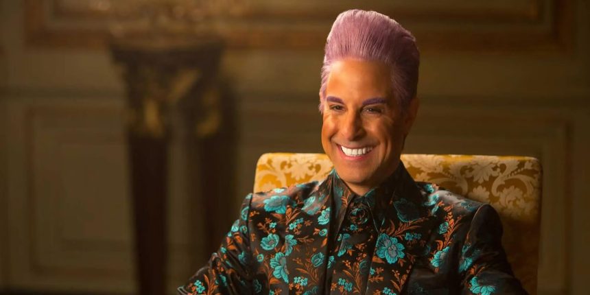Oscar-díjas színész kapta Az éhezők viadala: Az aratás hajnala című filmben Caesar Flickerman szerepét 11 Hunger Games