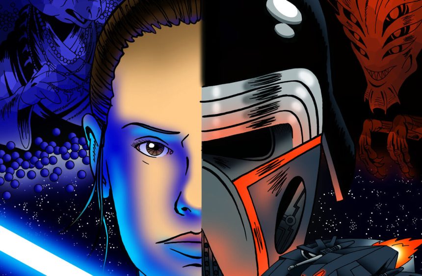 Egy rajongó képregényt készít Colin Trevorrow kiszivárgott Star Wars IX. rész forgatókönyvéből 11 Star Wars: Duel of the Fates