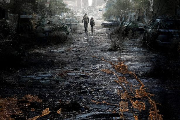 A The Last of Us legújabb poszterén Joel és Ellie a kiutat keresi a lepusztult városból 16 The Last of Us