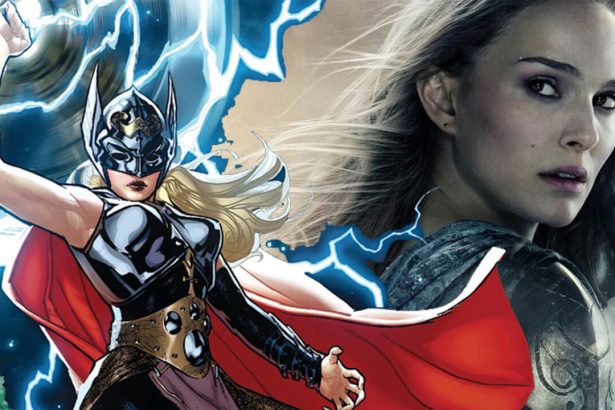 A Thor: Szerelem és mennydörgés promóciós poszterén Jane Foster a hatalmas Thor szerepében és az új jelmezeket láthatjuk 20 Thor: Szerelem és mennydörgés