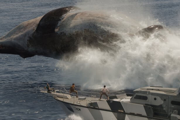 Bemutatták a Jurassic World: Újjászületés első jelenetét, benne a Mosaszaurusz támadásával 16 Jurassic World: Újjászületés