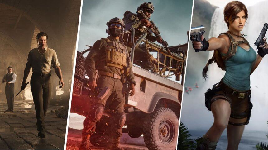 Itt az új Mafia, hype a Battlefield 6 körül és hol van már az új Tomb Raider? – #33 heti gaming hírösszefoglalónk 11 játék borító 33