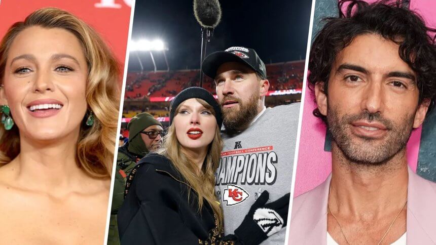 Letartóztattak egy kézbesítőt Taylor Swift vőlegényének a házánál, mert a kerítésen átmászva akarta átadni Justin Baldoni idézését 11 Taylor Swift Blake Lively Justin Baldoni