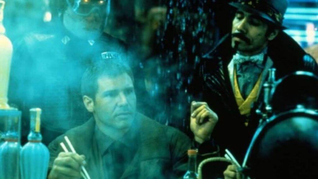 Edward James Olmos szerint ő volt az igazi fejvadász az első Szárnyas fejvadász filmben 14 Harrison Ford Edward James Olmos Blade Runner