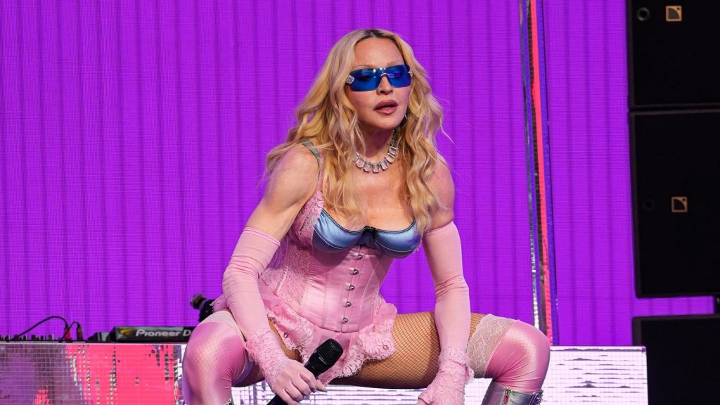 „Ez a művészeti alkotás ellentéte”: így fakadt ki Madonna a mesterséges intelligenciára 14 Madonna Times Square Grindr Confessions II